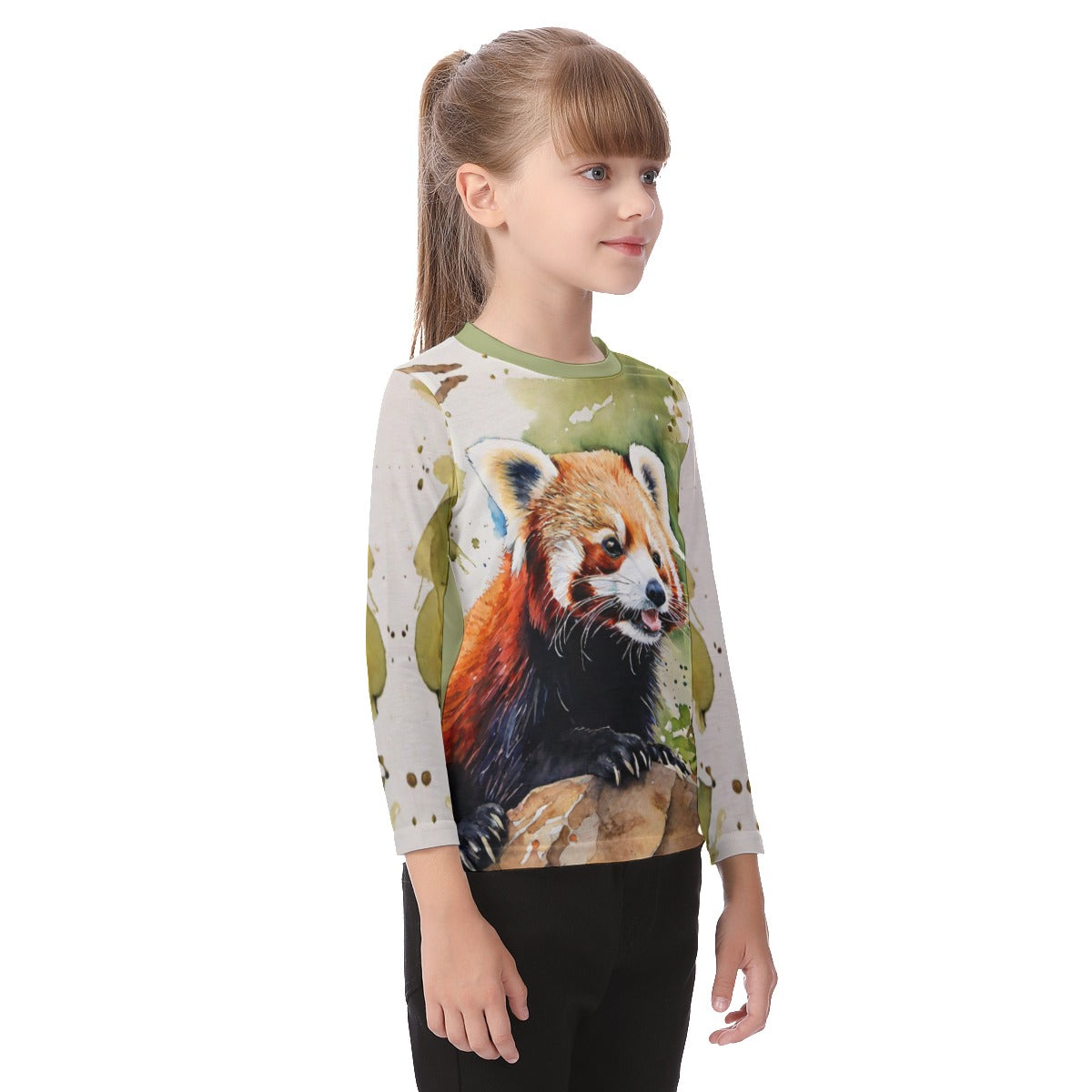 Red Panda Long-sleeved Tee