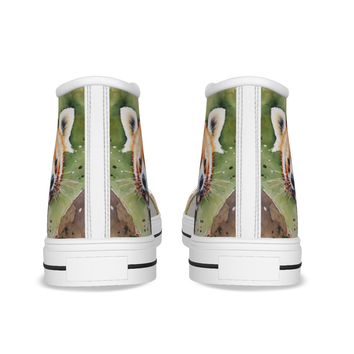 Red Panda Canvas Shoes - Womens Sizes