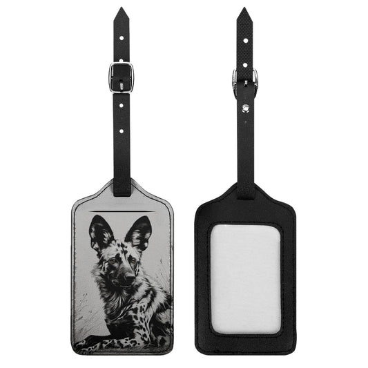 African Painted Dog Luggage Tag IS