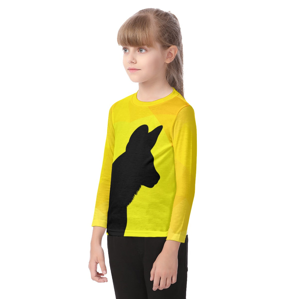 African Painted Dog Kids Long Sleeved Tee YG