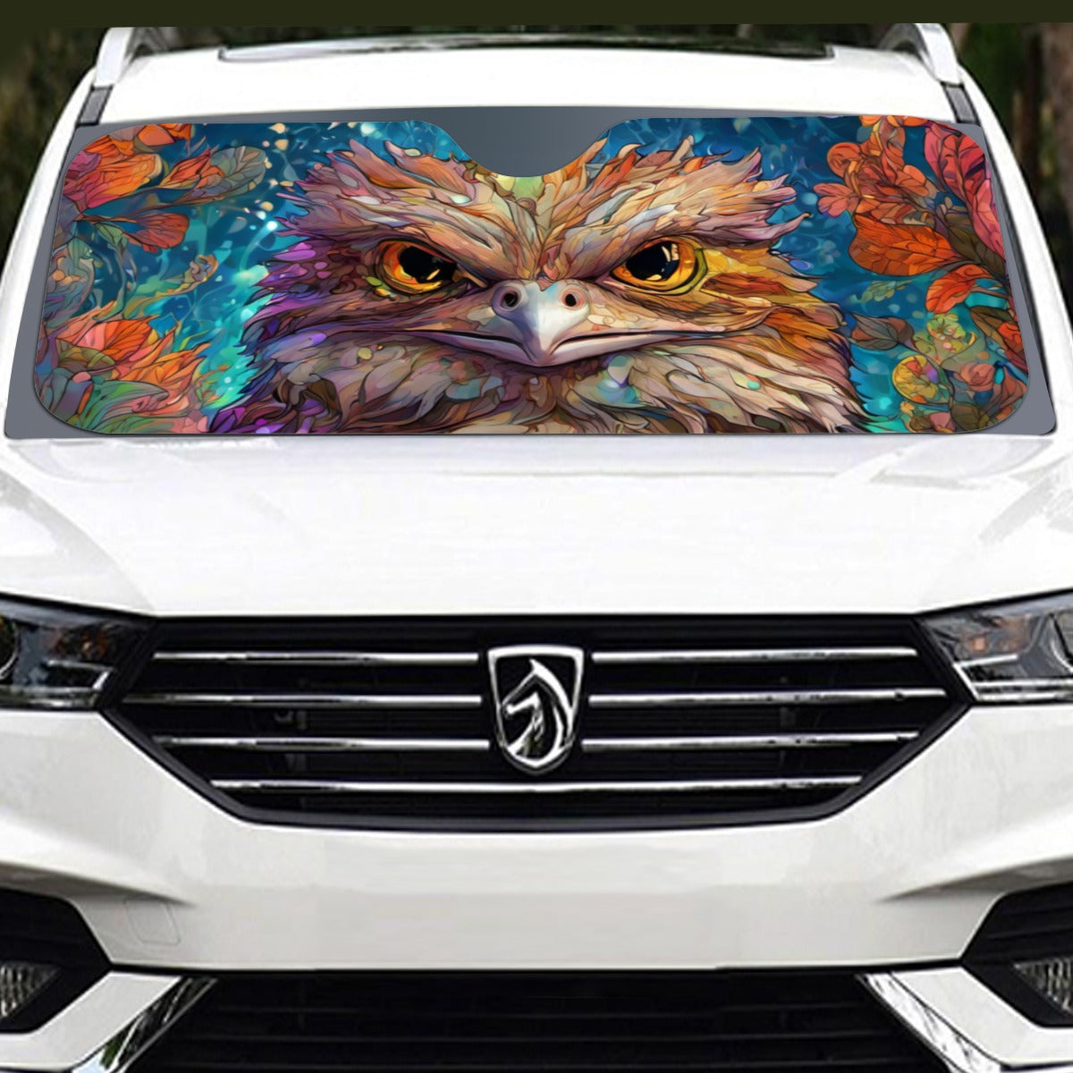 Frogmouth Windshield Shade