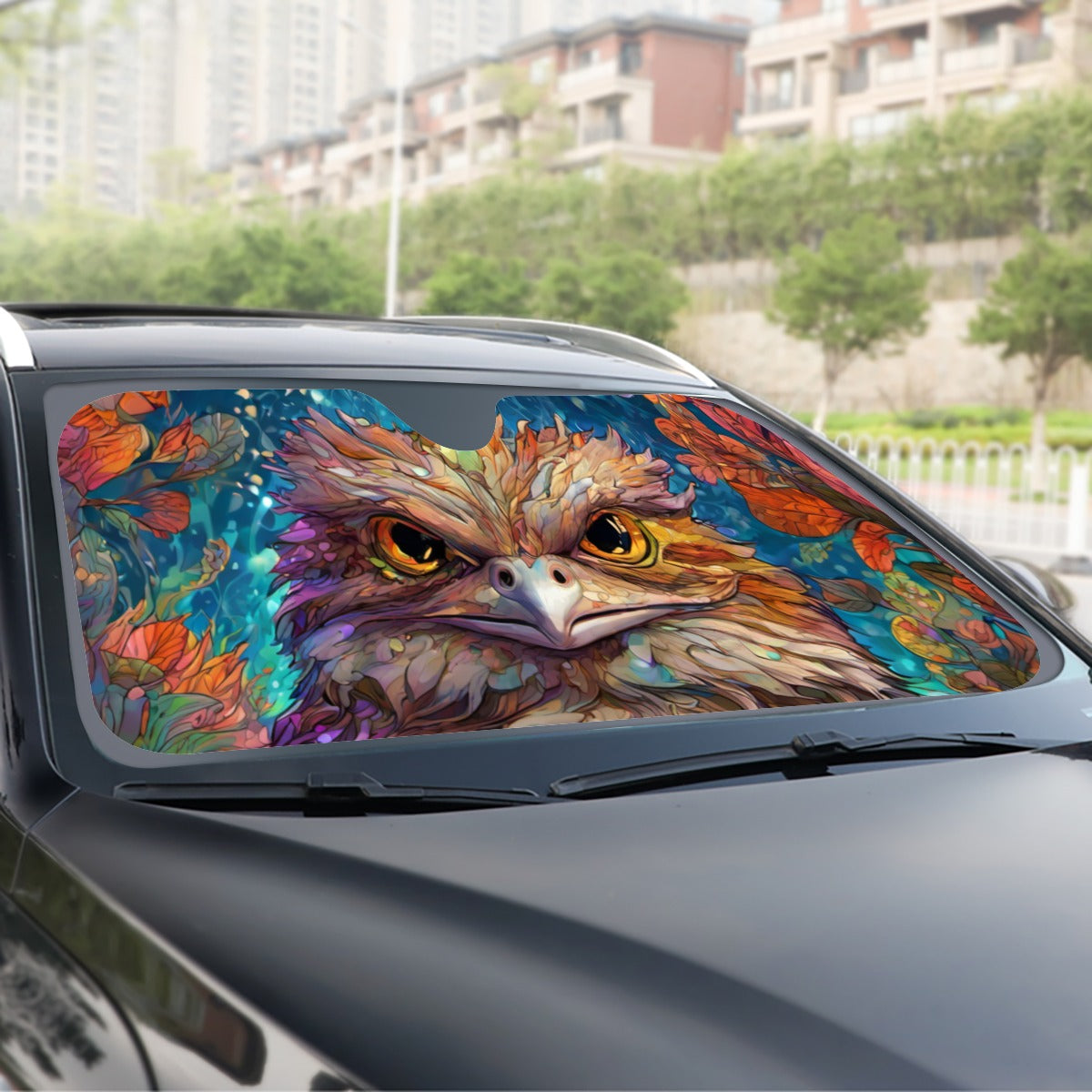 Frogmouth Windshield Shade