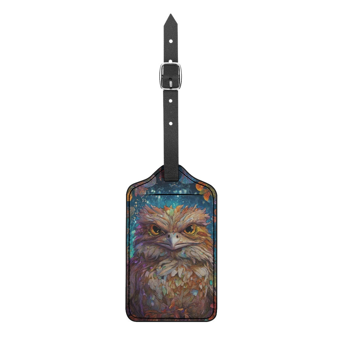 Frogmouth Luggage Tag