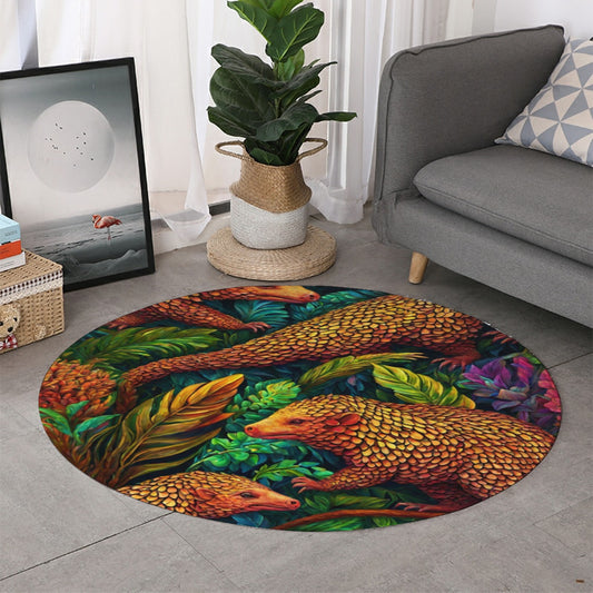 Pangolin Round Mat