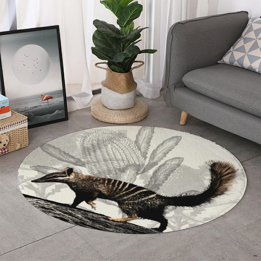 Numbat Round Mat