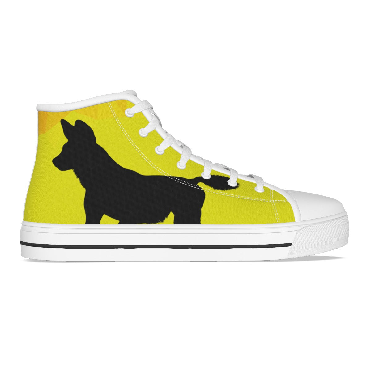 African Painted Dog Canvas Shoes - Mens Sizes