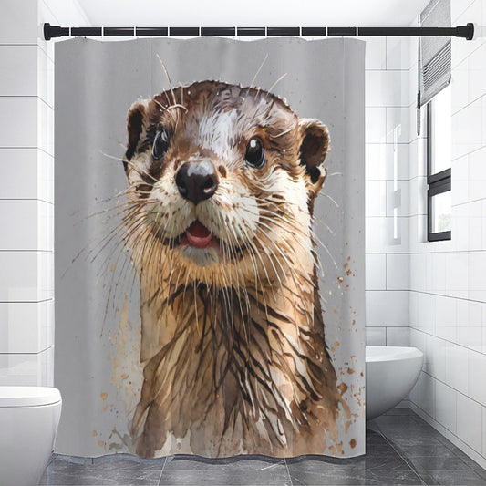 Otter Shower Curtain