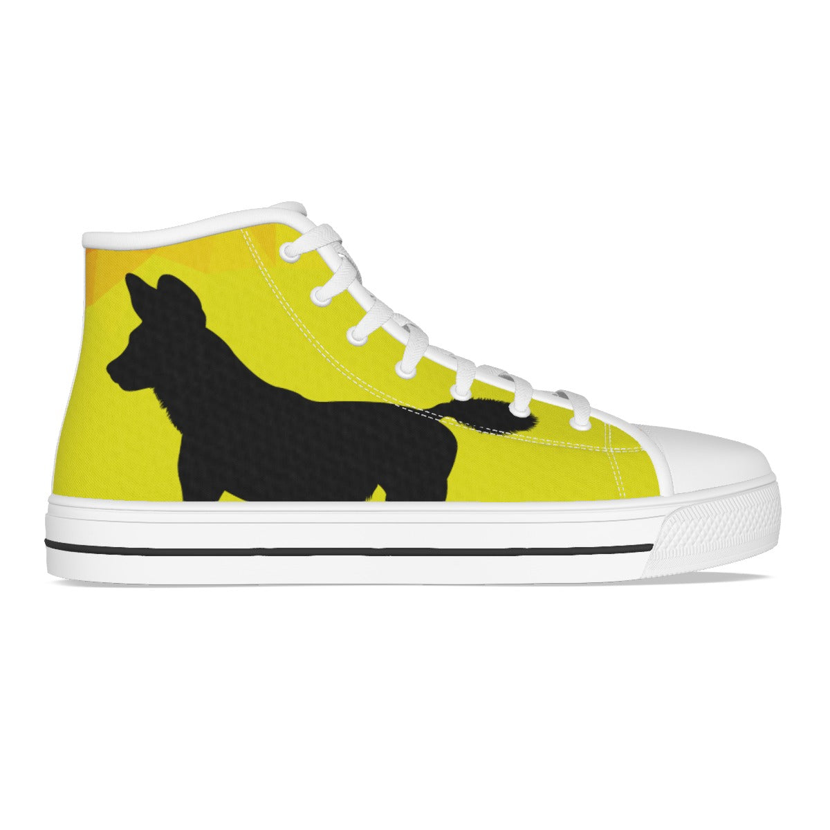 African Painted Dog Canvas Shoes - Womens sizes