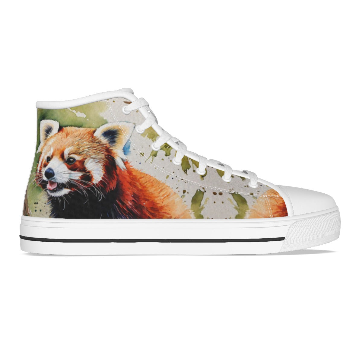 Red Panda Canvas Shoes - Womens Sizes