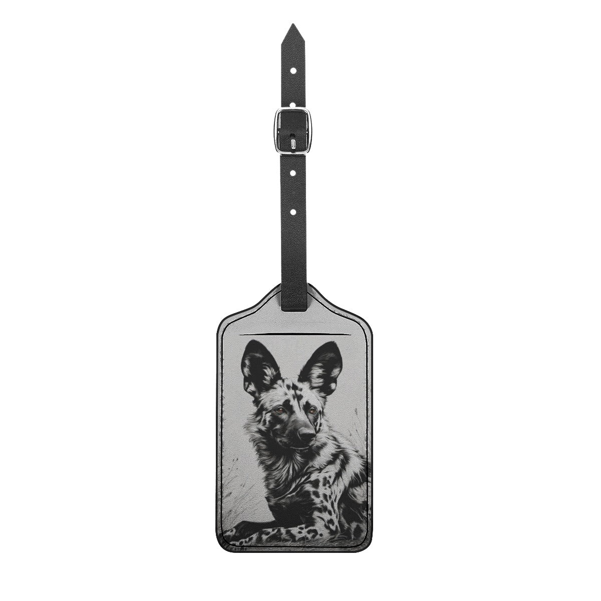 African Painted Dog Luggage Tag IS